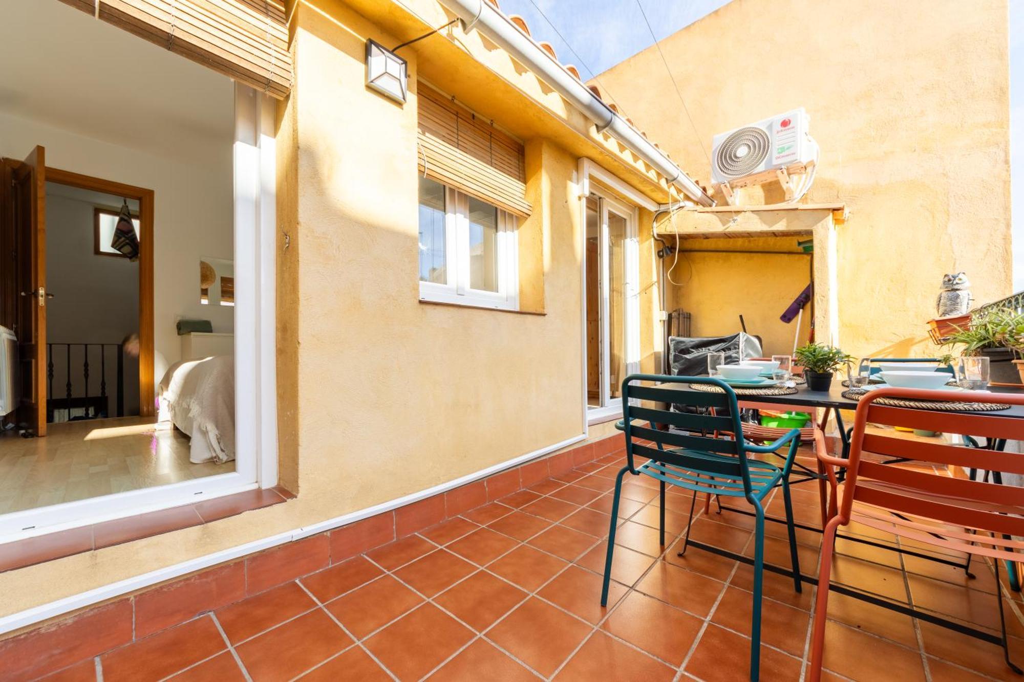 Grooovy Duplex Amb Terrassa Apartment ตาร์ราโกนา ภายนอก รูปภาพ