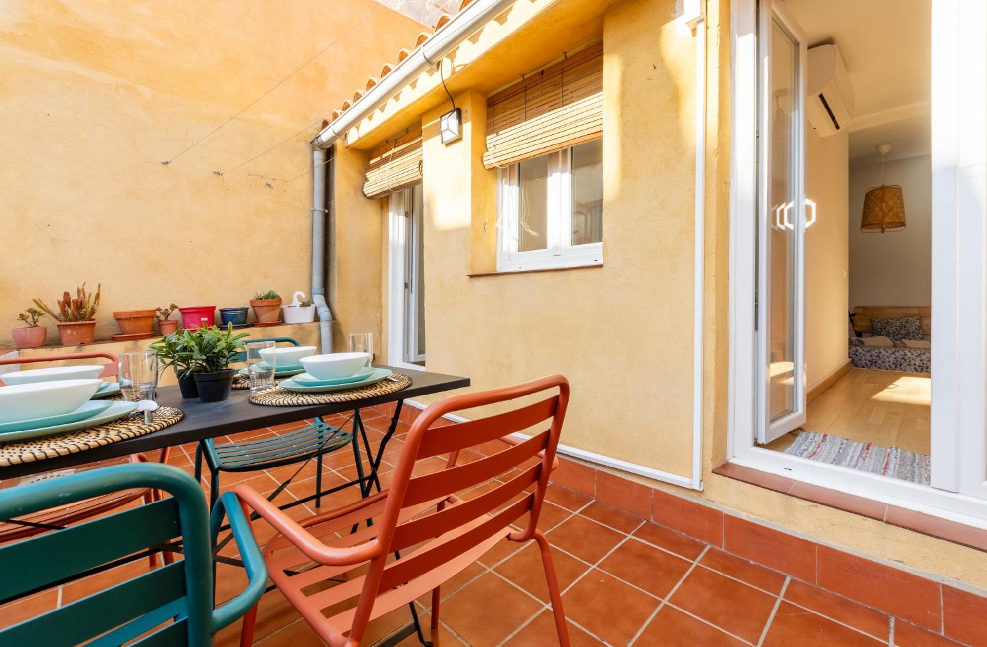 Grooovy Duplex Amb Terrassa Apartment ตาร์ราโกนา ภายนอก รูปภาพ